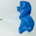 Parachute Advansed Resistance parachute for running (C-0508-BL-ONE SIZE)