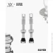 Peaty`S ͳ Peaty's x Chris King Tubeless Valves, 42mm, Silver (PTV2-42-SIL-12)