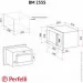 ̳  Perfelli BM 255S GLW