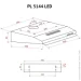  Perfelli PL 5144 BR LED
