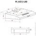 Вытяжка Perfelli PL 6022 W LED Вытяжка Perfelli PL 6022 W LED