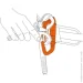  Petzl Carbine Caritool Evo Black (1052-P043AA00)