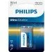  Philips Ultra Alkaline 6LR61 (LR61E1B/10)