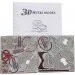  Piececool 3D    D (KM082)