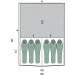  Pinguin Interval 6 (1033-PNG 143.6.Blue)