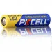  AAA/HR3, 1.5V, Extra heavy duty, PKCELL, 2pc/card (R03P-2B)