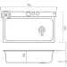  Platinum Handmade 75x45A PVD   (000039689)