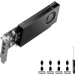  PNY GPU PRO PCIE8 RTX A400 4GB/64B (VCNRTXA400-SB)
