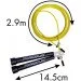   PowerPlay 4202 Ultra Speed Rope  (2,9m.) (PP_4202_Yellow)