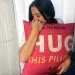      Presentville If you miss me hug this pillow 30x30  (3P_19L015)