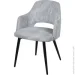 Prestol Стул обеденный Ронда светло-серый / черный Prestol Стул обеденный Ронда светло-серый / черный