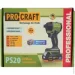 Винтоверт Procraft PS-20 (1АКБ та з/п) Винтоверт Procraft PS-20 (1АКБ та з/п)