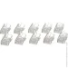 Коннектор Profix Штекер компьютерный RJ 45 8P8C 10 шт. прозрачный Коннектор Profix Штекер компьютерный RJ 45 8P8C 10 шт. прозрачный