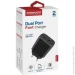   Promate BIPLUG-2 17W USB-C+ USB-A (biplug-2.black)