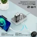 Promate   BIPLUG-QC3 2U Black 18W (BIPLUG-QC3.EU-BK)