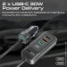   Promate gearhub-120w.black