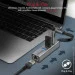 USB- Promate 4 GigaHub-C 3xUSB 3.0/RJ45 Grey (gigahub-c.grey)