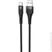  Proove Light Silicone Plus USB to Type-C 3A (1m) black (CCLS15001201)