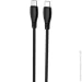  Proove Simple Silicone Type-C to Type-C 60W (1m) black (CCSI60002201)