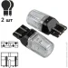   Pulso //LED 7443/W3x16q/12SMD-2835/2/9-36v/120/50lm/RED (LP-66443R)