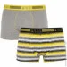   Puma - Worldhood Stripe Trunk 2-pack S gray/yellow 501004001-020