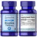 ³ Puritan's Pride Biotin 7500 mcg 50 Tabs PTP-18545 (000004022)