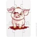 Puzzleok  - 5 "" Puz-22939 , ,  