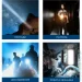  Quantum QM-FL1063 Tracker 3W LED+ COB   Power Bank (QM-FL1063)