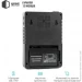    Qube AIO 650 LCD Schuko USB 650VA/360W (QBAIO650)