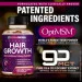 Специальная добавка Rainbow Nutrients Премиальная натуральная добавка для волос, кожи и ногтей Hair Growth 120 капсул Специальная добавка Rainbow Nutrients Премиальная натуральная добавка для волос, кожи и ногтей Hair Growth 120 капсул