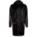  Rains Long Jacket Velvet (1202-VELVETBLACK-M/L)