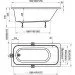  Ravak Chrome 170x75 (C741000000)