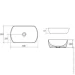  Ravak UNI 500 O Slim 50x31  (GPX2240601)