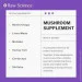 Спеціальна добавка Raw Science Преміальний грибний ноотропний комплекс Mushroom Supplement 60 капсул Спеціальна добавка Raw Science Преміальний грибний ноотропний комплекс Mushroom Supplement 60 капсул