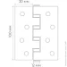 RDA  66303  100x31x2,5     2 .