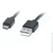 Real-El USB 2.0 Pro AM-micro type B 2m, black
