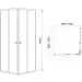   RJ VELUM 90x90x180   (90RZ082)