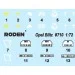  Roden Opel Blitz (RN710)