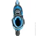   Rollerblade  Microblade SL 33-36.5 Black/Blue (1012-86B0751540-NF02-33-36.5)