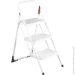 ' Rolser Taburete M/11 UNE 3  Blanco (MET004-1024) (931177)