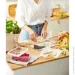 Rotho Контейнер для харчових продуктів із кришкою CAUMA 28х19х3 см прозорий/білий Rotho Контейнер для харчових продуктів із кришкою CAUMA 28х19х3 см прозорий/білий