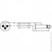    Jack 6.3 mono  XLR Male Roxtone GMX-J270-L5 5