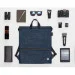   Runmi  90 Ninetygo Lightweight Urban Drawstring Backpack Blue (1880487986)
