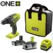 Дриль-шуруповерт Ryobi ONE+  R18PD3-242S (5133003820) Дриль-шуруповерт Ryobi ONE+  R18PD3-242S (5133003820)
