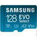  ' Samsung EVO Select microSDXC 130MB/s Full HD & 4K UHD, UHS-I, U3, A2, V30 128Gb + SD-adapter (MB-ME128KA/AM) (67540)