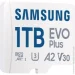   Samsung microSDXC 1TB Class 10 UHS-I U3 V30 A2 EVO Plus + SD Adapter (MB-MC1T0SA/EU)