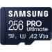  ' Samsung microSDXC 256GB Class 10 UHS-I U3 V30 A2 PRO Ultimate + SD Adapter (MB-MY256SA)