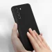  Samsung Soft-Touch Silicone Case  Galaxy S21 FE G990 (Black) HC