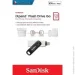   SanDisk 128GB iXpand Go USB 3.0 / Lightning Apple (SDIX60N-128G-GN6NE)