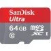   Sandisk microSDHC 64GB Class 10 UHS-I Ultra (SDSQUNS-064G-GN3MN)